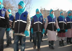 Zirvede şehitlerle buluştular